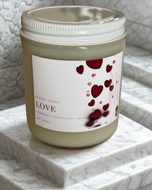 Love Shea Butter Massage Candle